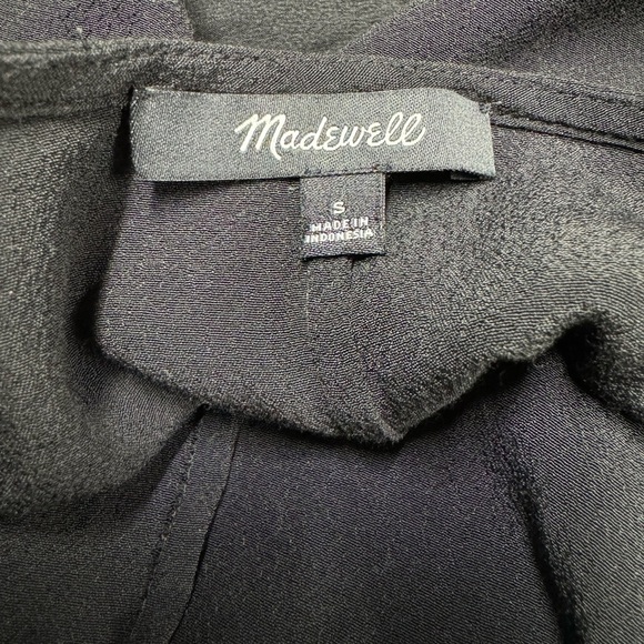 *Reposh* Madewell Black Long Sleeve Dress - Picture 10 of 12